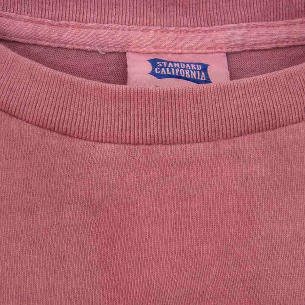 STANDARD CALIFORNIA スタンダードカリフォルニア Basic Logo T  Official Store Limited 限定 ベーシックロゴ Tシャツ ピンク系 M【中古】