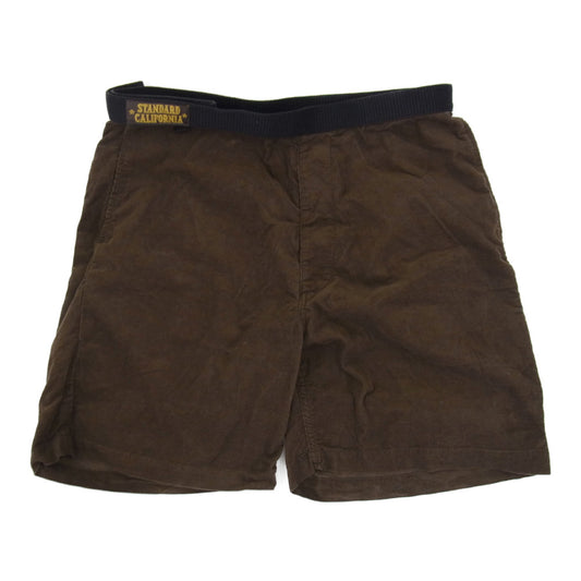 STANDARD CALIFORNIA スタンダードカリフォルニア SD Easy Corduroy Shorts イージー コーデュロイ ショーツ ブラウン系 M【中古】