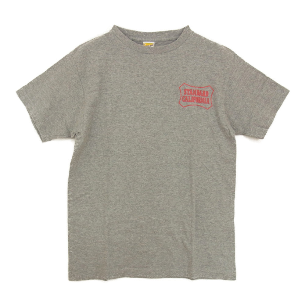 STANDARD CALIFORNIA スタンダードカリフォルニア リミテッド 胸ロゴ Tシャツ グレー系 M【中古】