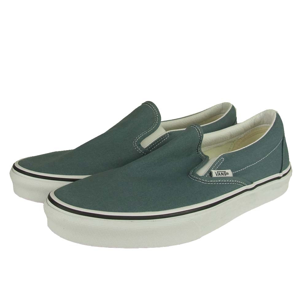 VANS バンズ ANAHEIM FACTORY PACK CLASSIC SLIP-ON 98 DX アナハイムファクトリー クラシック スリッポン ネイビー系 27㎝【極上美品】【中古】