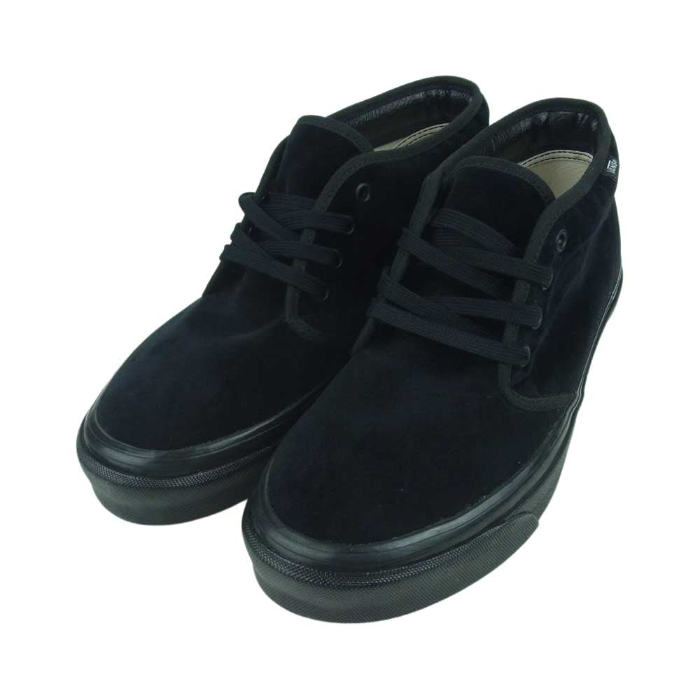 VANS バンズ VN0A4BTI2P2 Chukka 49 Dx ANAHEIM FACTORY OG BLACK VELVET アナハイムファクトリー ベルベット チャッカ スニーカー ブラック系 27cm【極上美品】【中古】