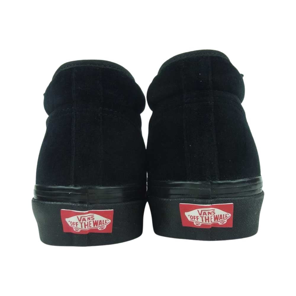 VANS バンズ VN0A4BTI2P2 Chukka 49 Dx ANAHEIM FACTORY OG BLACK VELVET アナハイムファクトリー ベルベット チャッカ スニーカー ブラック系 27cm【極上美品】【中古】
