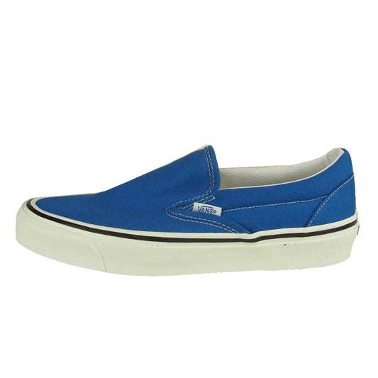 VANS バンズ USA企画 CLASSIC SLIP-ON クラシック スリッポン インディゴブルー系 27㎝【極上美品】【中古】