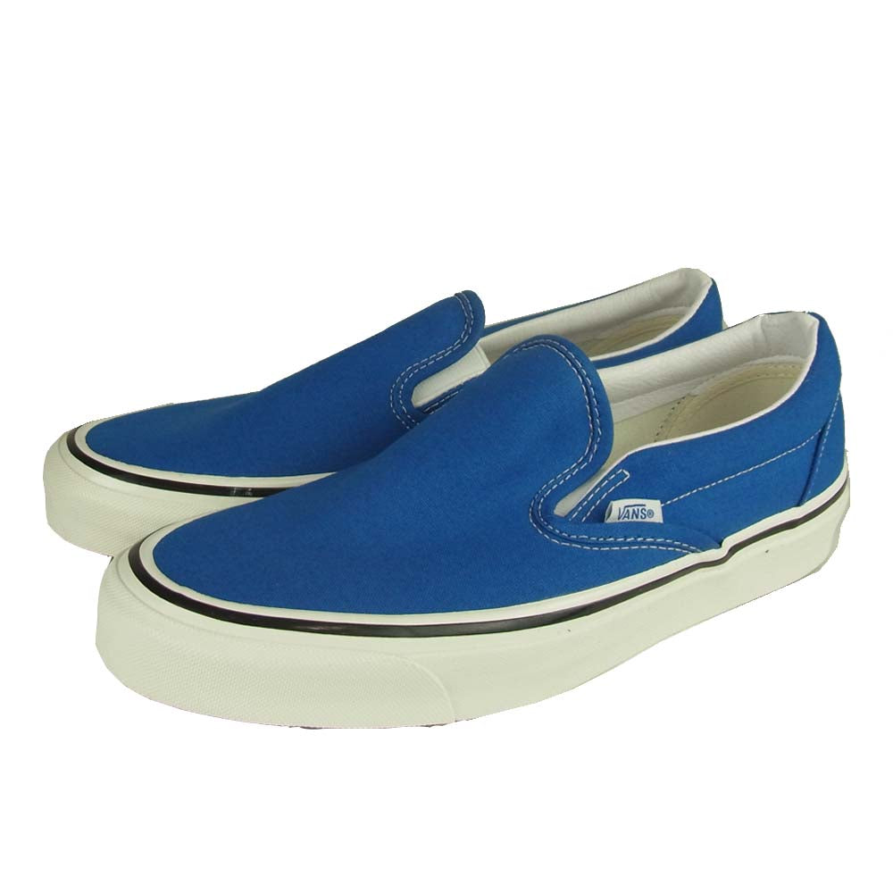 VANS バンズ USA企画 CLASSIC SLIP-ON クラシック スリッポン インディゴブルー系 27㎝【極上美品】【中古】