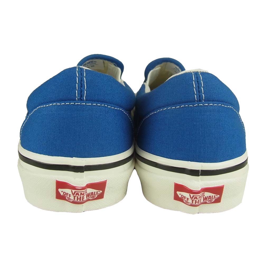 VANS バンズ USA企画 CLASSIC SLIP-ON クラシック スリッポン インディゴブルー系 27㎝【極上美品】【中古】