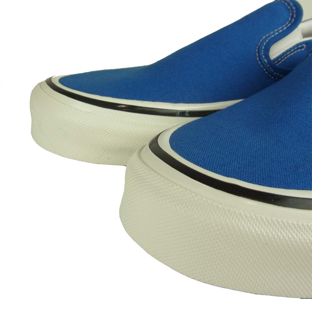 VANS バンズ USA企画 CLASSIC SLIP-ON クラシック スリッポン インディゴブルー系 27㎝【極上美品】【中古】