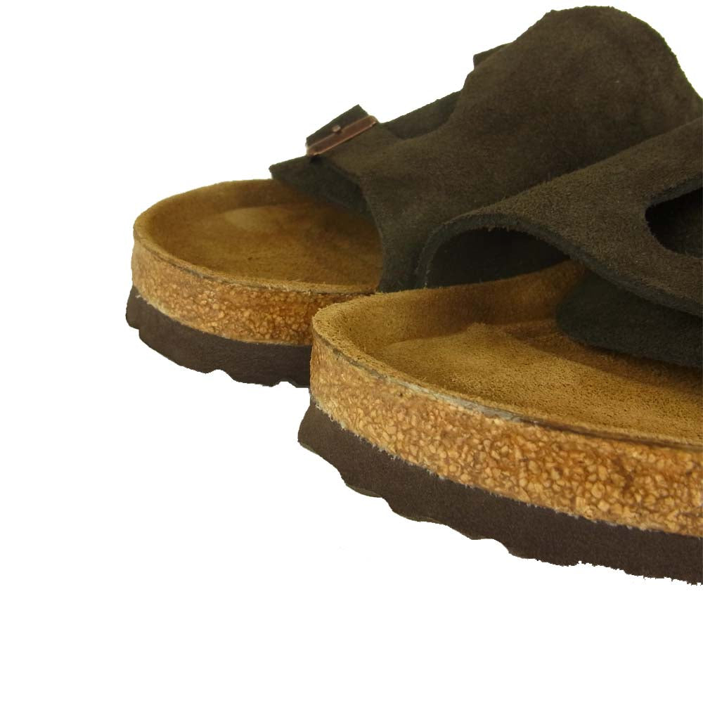 BIRKENSTOCK ビルケンシュトック ZURICH チューリッヒ スエード ブラウン サンダル ブラウン系 25㎝【極上美品】【中古】