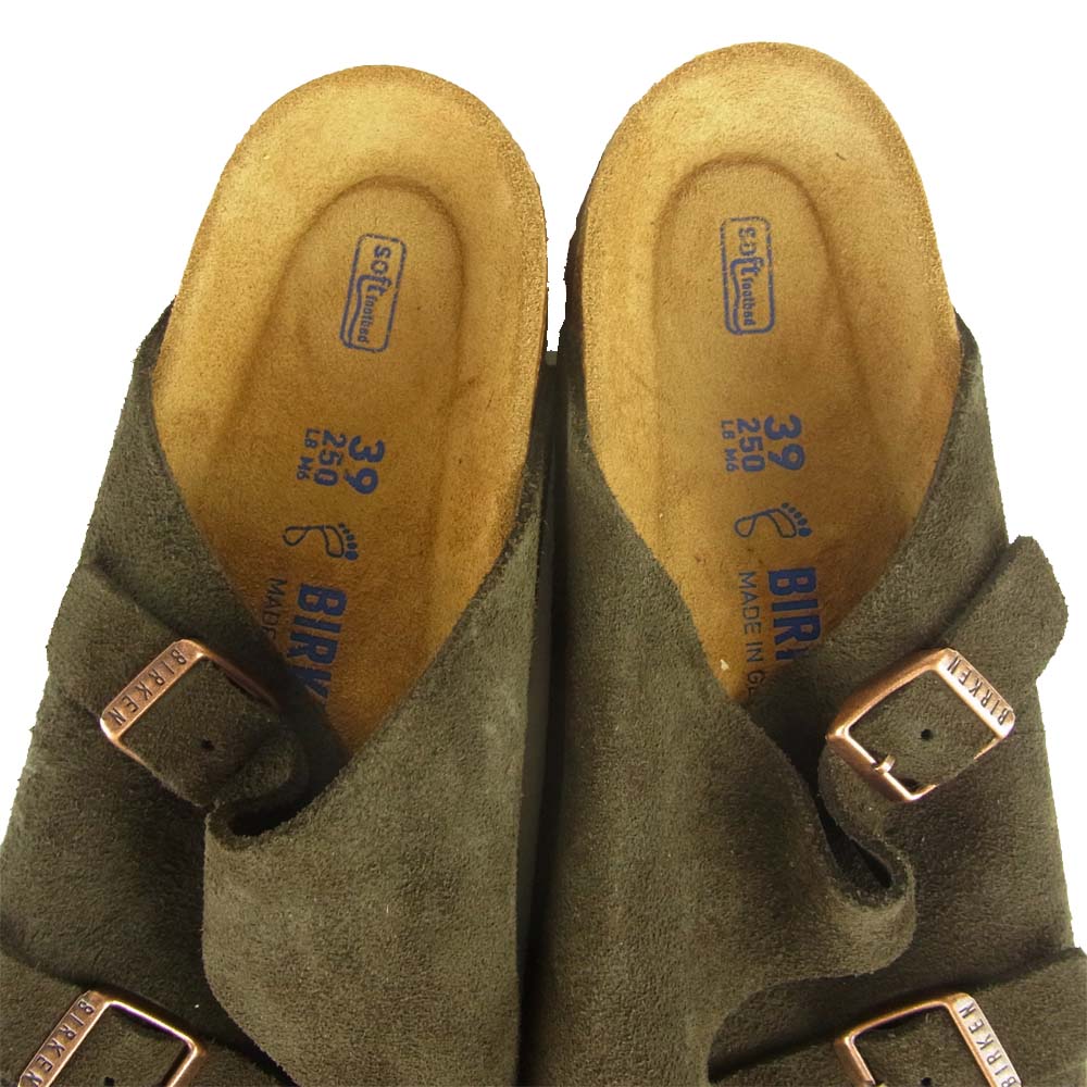 BIRKENSTOCK ビルケンシュトック ZURICH チューリッヒ スエード ブラウン サンダル ブラウン系 25㎝【極上美品】【中古】
