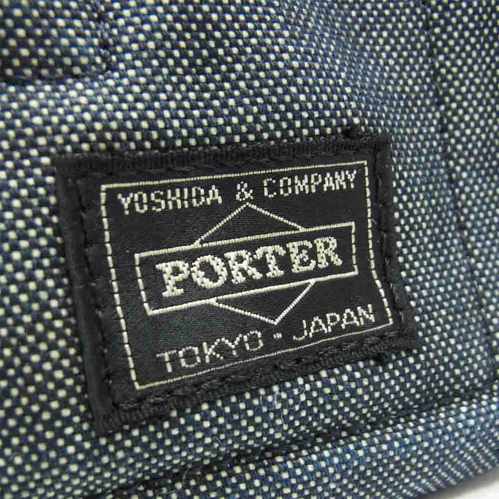 PORTER ポーター DEEPER ディーパー ボストン ハンド バッグ ブラック系【中古】
