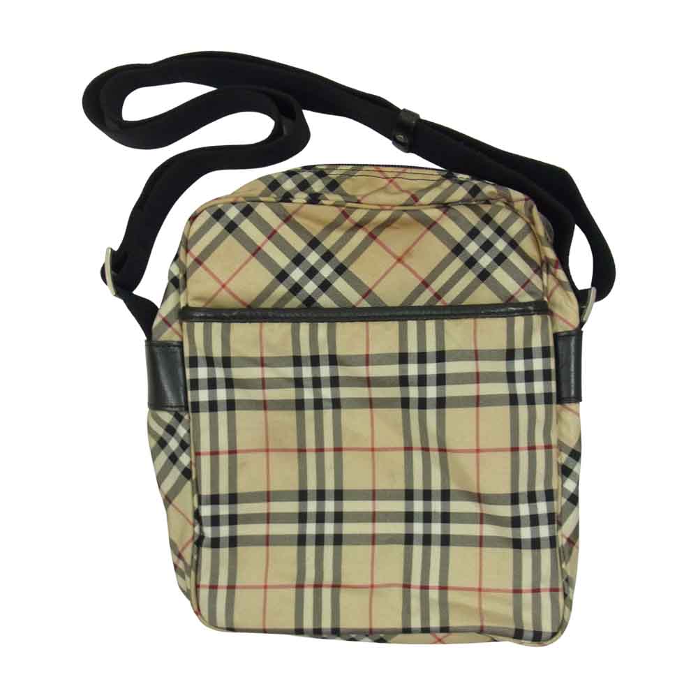 BURBERRY バーバリー BLUE LABEL ブルーレーベル ノバチェック ショルダー バッグ ブラウン系【中古】