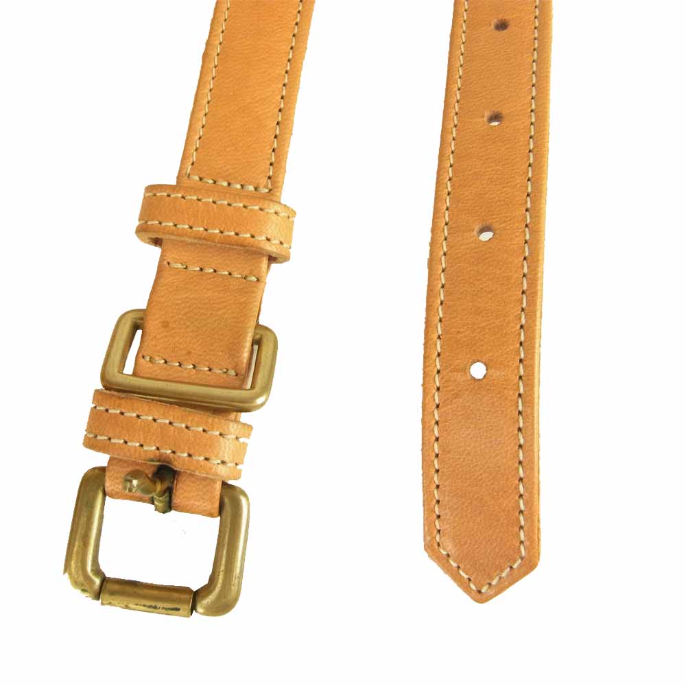 コーネリアンタウラス roll belt ヌメ革 レザー ロール ベルト ライトブラウン系【中古】
