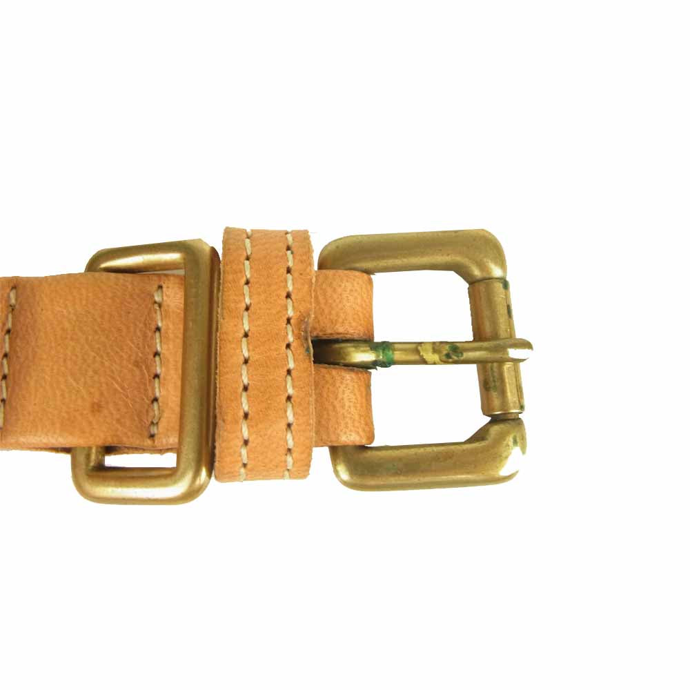 コーネリアンタウラス roll belt ヌメ革 レザー ロール ベルト ライトブラウン系【中古】