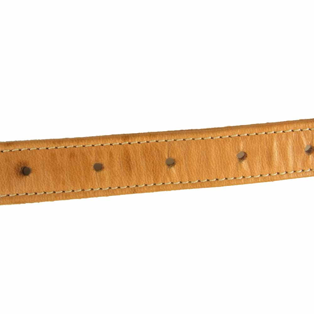 コーネリアンタウラス roll belt ヌメ革 レザー ロール ベルト ライトブラウン系【中古】