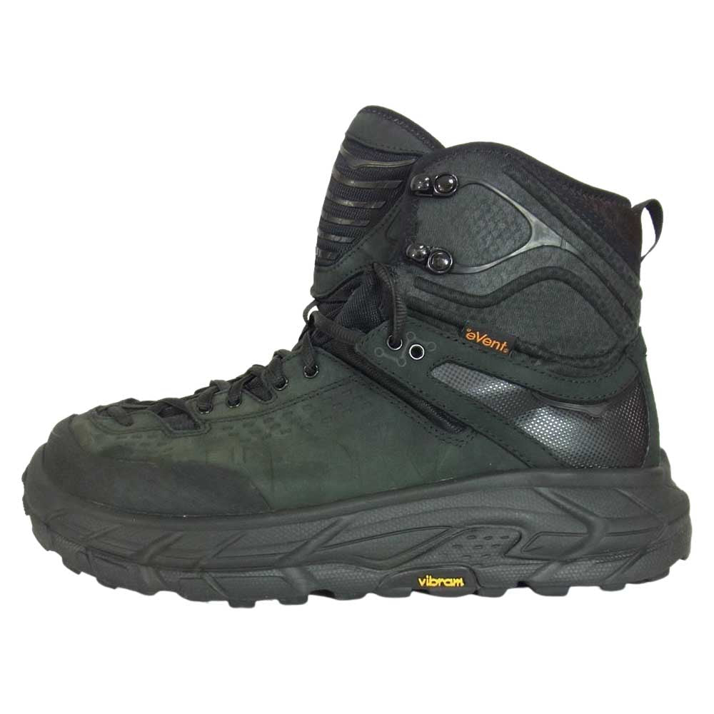 HOKA ONE ONE ホカ オネオネ 1107293 TOR ULTRA HI 2 WP トゥウルトラハイ 2 ウォータープルーフ ハイカット スニーカー ハイキングシューズ ブラック系 27cm【中古】