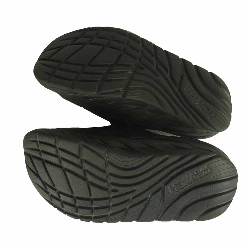 HOKA ONE ONE ホカ オネオネ ORA RECOVERY SLIDE 2 オラ リカバリー スライド シャワーサンダル ブラック系【極上美品】【中古】