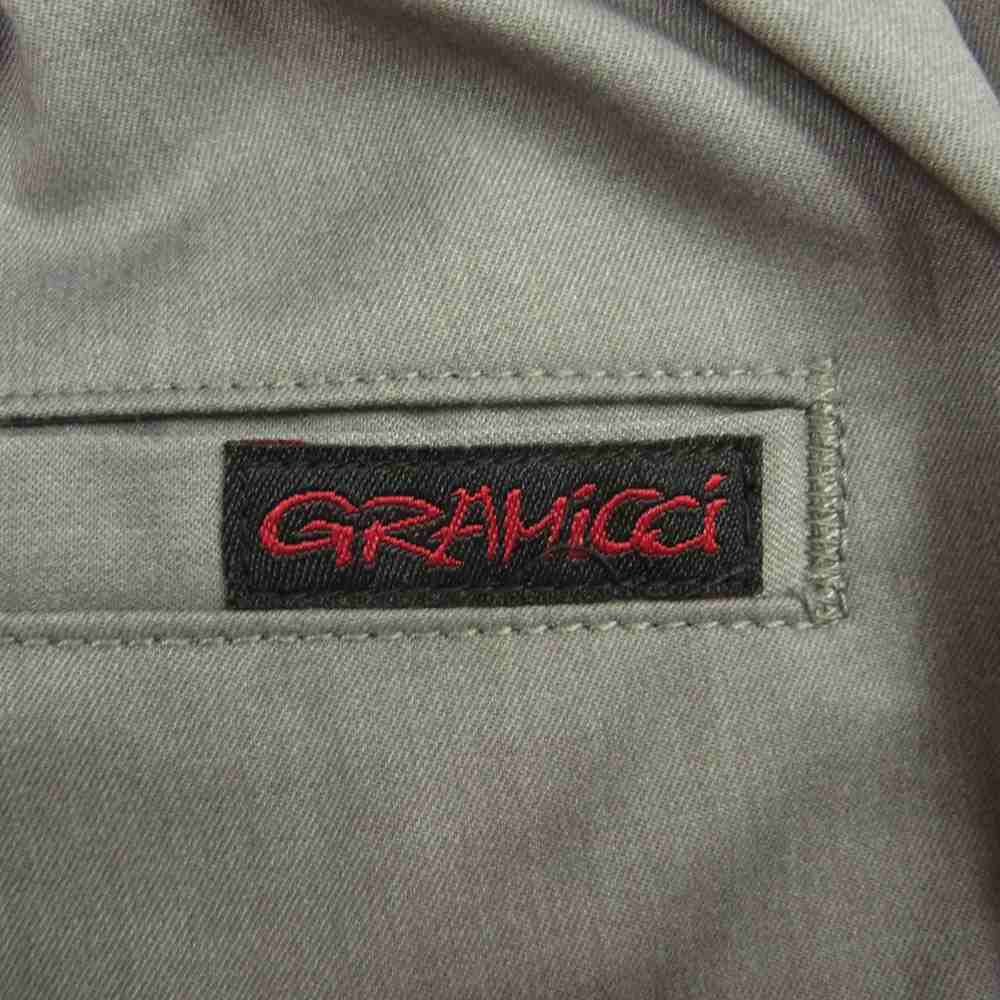 Gramicci グラミチ GMP-21F027 GABARDINE NN PANTS ギャバジン ニュー ナロー パンツ グレー系 L【新古品】【未使用】【中古】