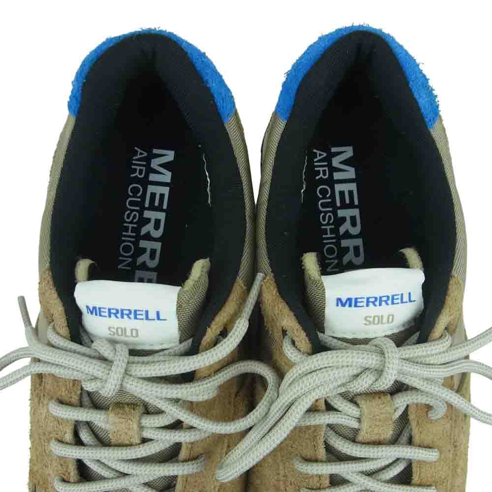 MERRELL メレル J004237 SOLO LUXE 2 ソロ リュクス スエード スニーカー ブラウン系 27.5cm【新古品】【未使用】【中古】