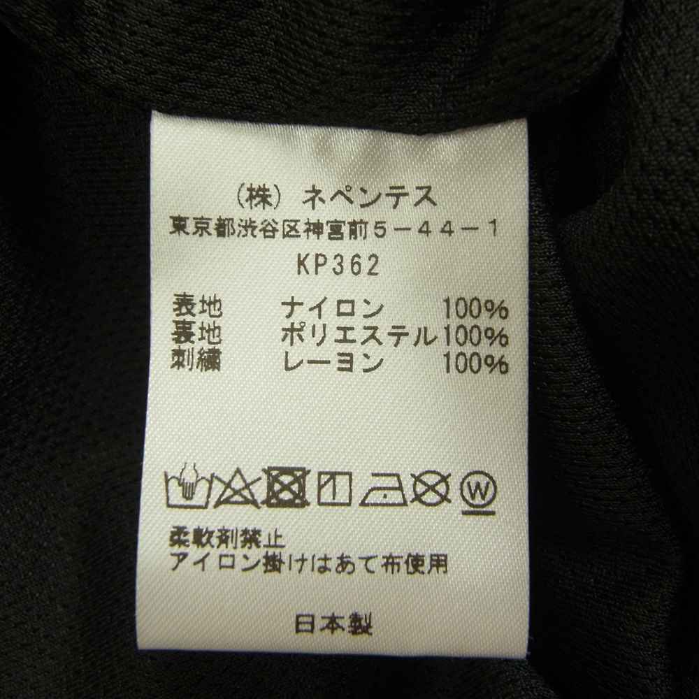 Needles ニードルス 22SS KP362 BEAMS ビームス 別注 SWIM SHORTS パピヨン刺繍 スイム ショーツ ブラック系 M【新古品】【未使用】【中古】