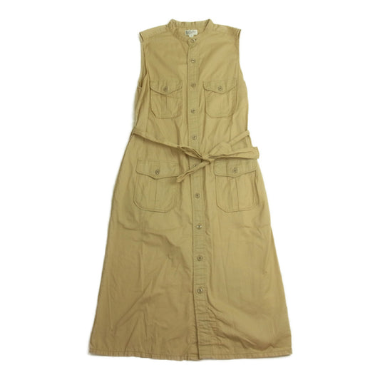 Engineered Garments エンジニアードガーメンツ FWK ノースリーブ シャツ ワンピース ベージュ系 1【中古】