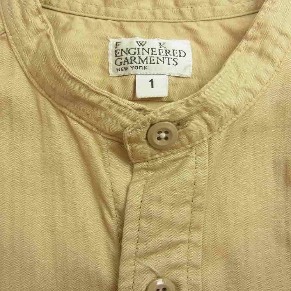 Engineered Garments エンジニアードガーメンツ FWK ノースリーブ シャツ ワンピース ベージュ系 1【中古】