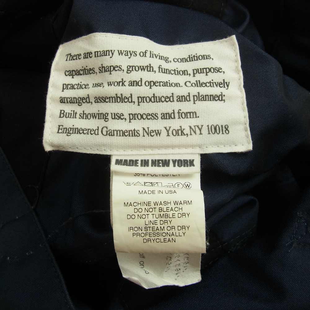 Engineered Garments エンジニアードガーメンツ ミリタリー オーバーオール サロペット ネイビー系 XXS【中古】