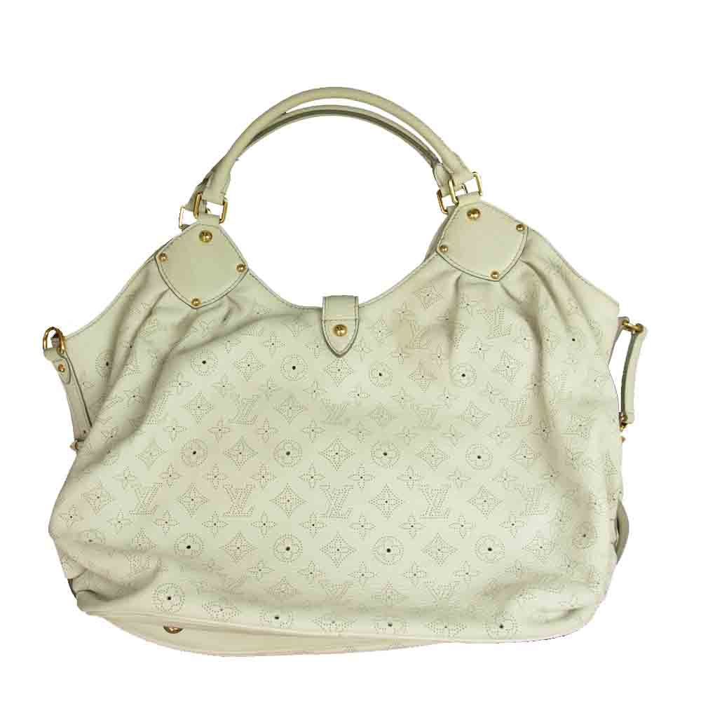 LOUIS VUITTON ルイ・ヴィトン M94280 マヒナ ネオ L ハンド バッグ ホワイト系【中古】