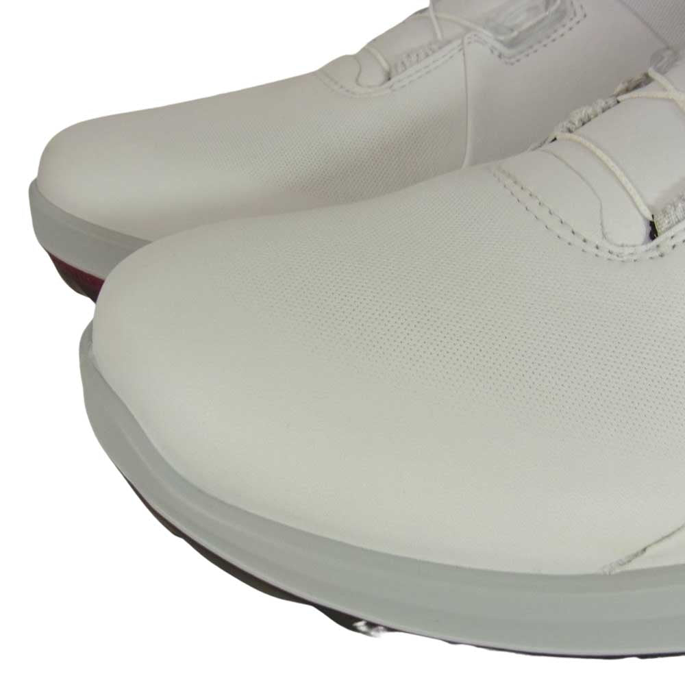 エコー 108214 BIOM HYBRID 4 Boa GOLF SHOE バイオム ハイブリッド4 ボア スパイクレス ゴルフ シューズ ホワイト系 27.5cm【新古品】【未使用】【中古】