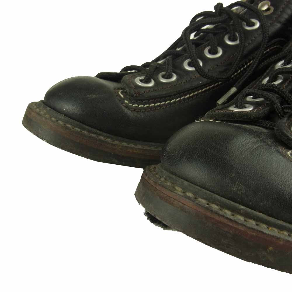 LONE WOLF ロンウルフ F01615 CARPENTER カーペンター ワーク ブーツ ブラック系 7【中古】