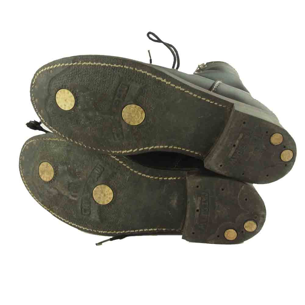 LONE WOLF ロンウルフ F01615 CARPENTER カーペンター ワーク ブーツ ブラック系 7【中古】