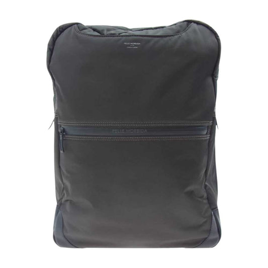 PELLE MORBIDA ペッレモルビダ PMO-HYD003 HYDROFOIL ハイドロフォイル撥水 バック パック チャコール系【新古品】【未使用】【中古】