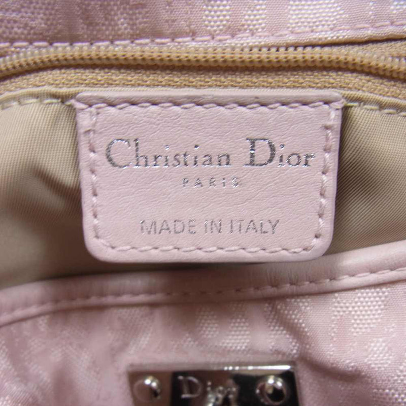 Christian Dior クリスチャンディオール トロッター柄 ラブリー ハンド