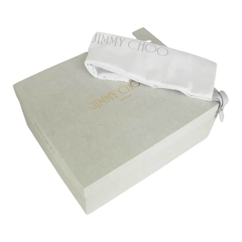 JIMMY CHOO ジミーチュウ MISTY 120 suede sandal スエード サンダル ピンク系 37【極上美品】【中古】
