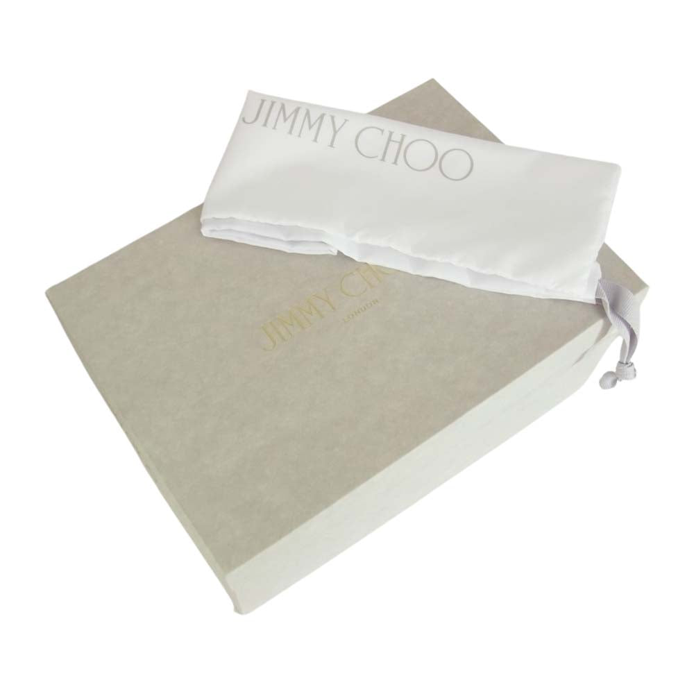 JIMMY CHOO ジミーチュウ ROMY 60 Snake Printed Leather Pumps スネーク プリント レザー パンプス ブラウン系 37【極上美品】【中古】