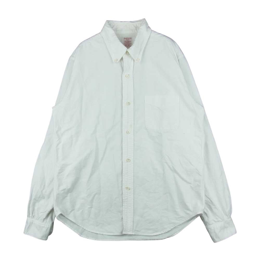 The REAL McCOY'S ザリアルマッコイズ JOE McCOY ジョーマッコイ 長袖 オックスフォード シャツ ホワイト系 16-16.5【中古】