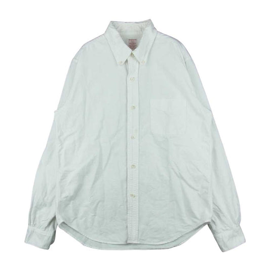 The REAL McCOY'S ザリアルマッコイズ JOE McCOY ジョーマッコイ 長袖 オックスフォード シャツ ホワイト系 16-16.5【中古】