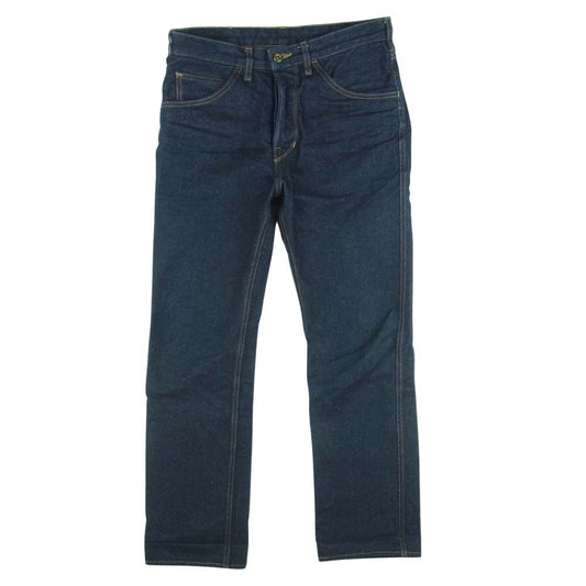 シップジョン Shaver-02 シェーバー ボタンフライ デニム パンツ アメリカ製 インディゴブルー系 32【中古】