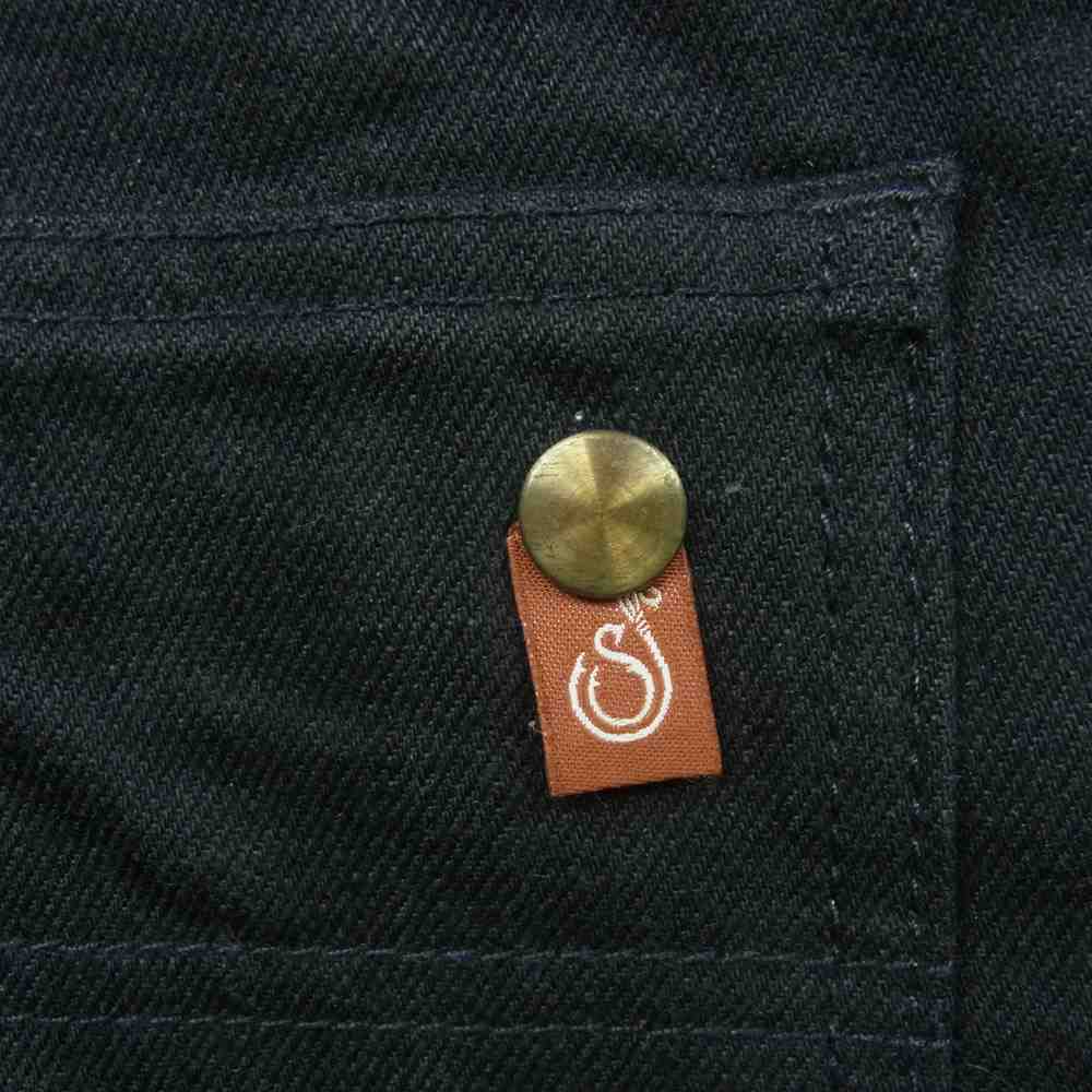 シップジョン Holcomb Jeans ホルコム ブラック デニム パンツ アメリカ製 ブラック系 31【中古】