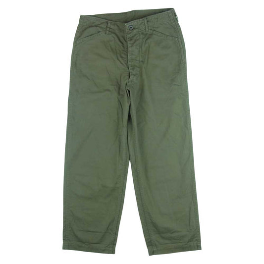The REAL McCOY'S ザリアルマッコイズ N-3 ユーティリティー トラウザーズ UTILITY TROUSERS ミリタリー パンツ カーキ系 30【中古】