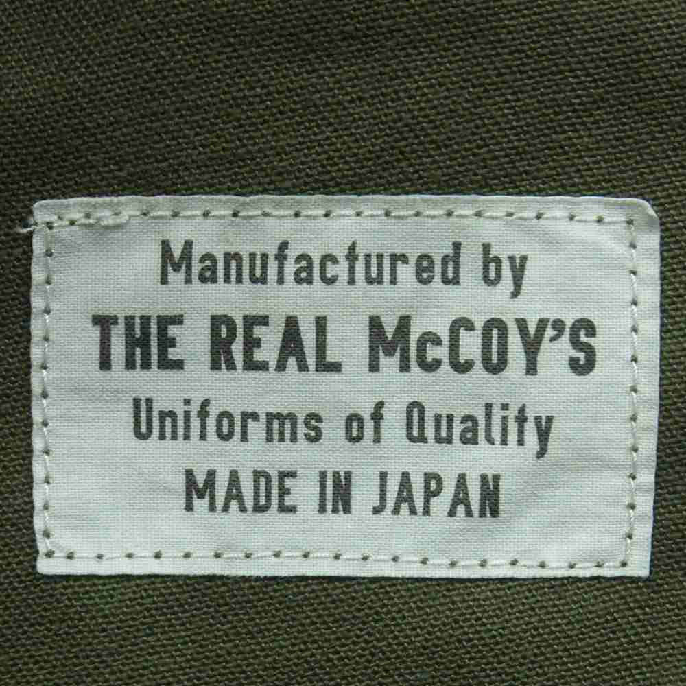The REAL McCOY'S ザリアルマッコイズ N-3 ユーティリティー トラウザーズ UTILITY TROUSERS ミリタリー パンツ カーキ系 30【中古】