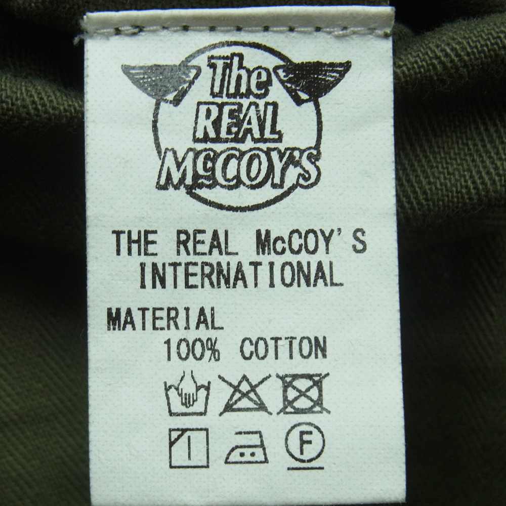 The REAL McCOY'S ザリアルマッコイズ N-3 ユーティリティー トラウザーズ UTILITY TROUSERS ミリタリー パンツ カーキ系 30【中古】