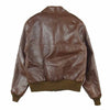Buzz Rickson's バズリクソンズ BR80326 ROUGH WEAR 実名復刻 A-2 20th ANNIVERSARY 20周年記念 ダグラス・マッカーサー レザー フライト ミリタリー ジャケット ブラウン系 40【中古】