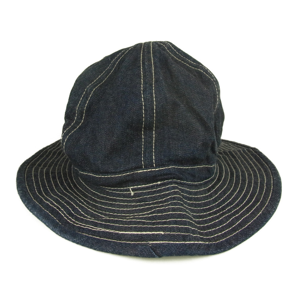 The REAL McCOY'S ザリアルマッコイズ U.S. ARMY DENIM HAT デニム アーミー ハット 7 1/2 インディゴブルー系 7.5【中古】