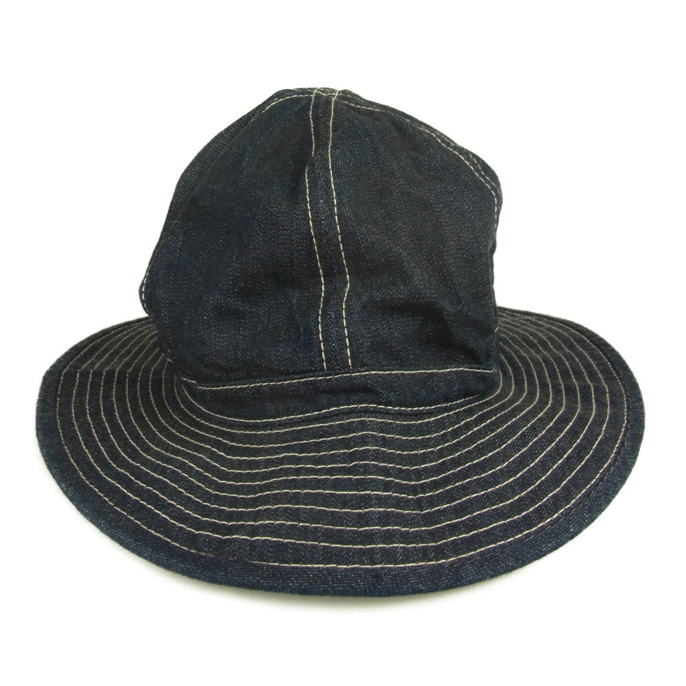 The REAL McCOY'S ザリアルマッコイズ U.S. ARMY DENIM HAT デニム アーミー ハット 7 1/2 インディゴブルー系 7.5【中古】