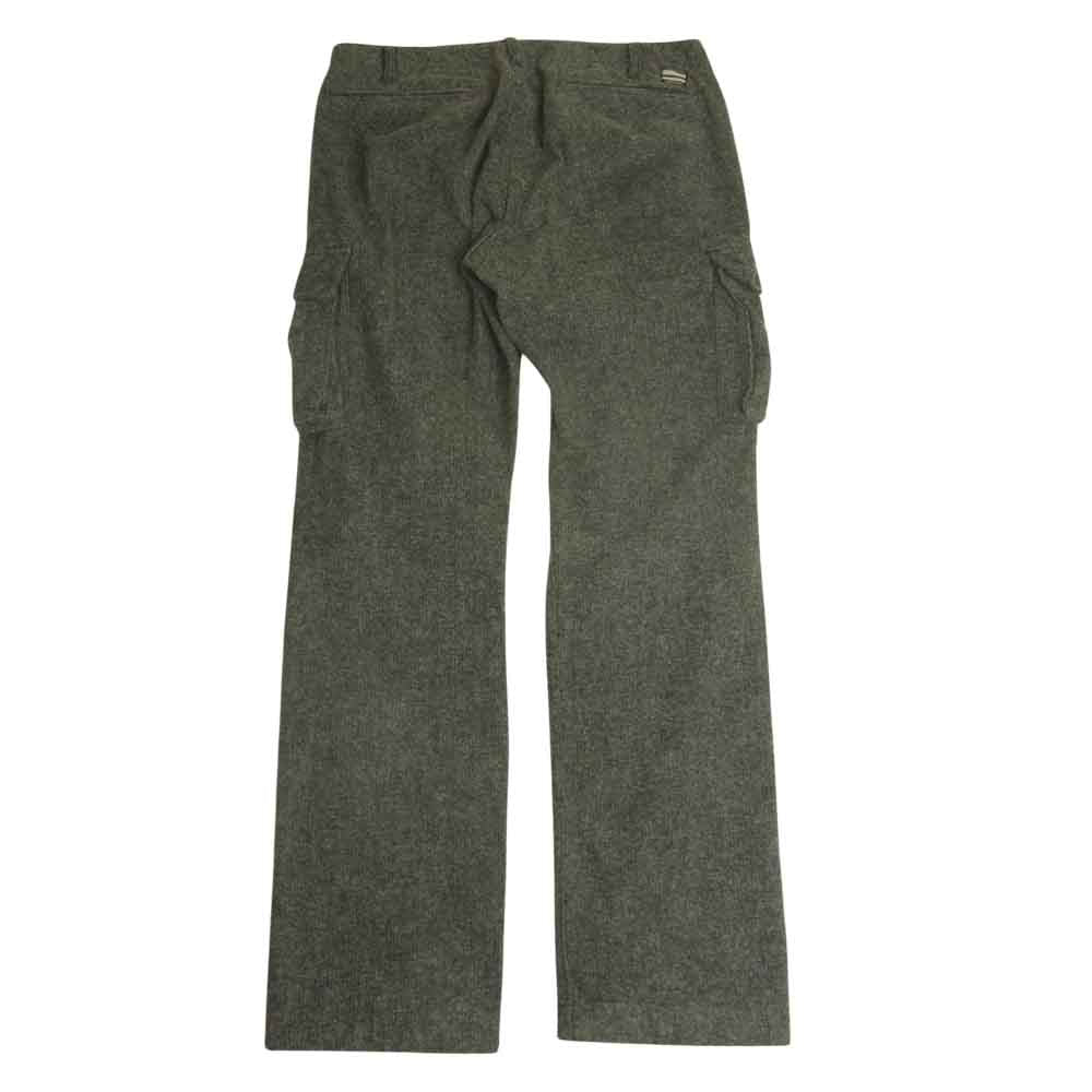 MOMOTARO JEANS 桃太郎ジーンズ コットン トラウザー カーゴ パンツ グレー系 34【中古】