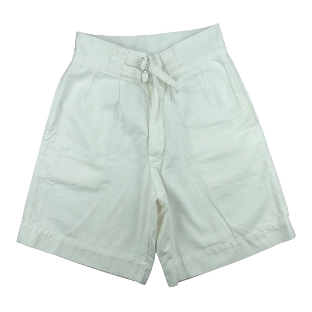 FRENCH MILITARY グルカ ショーツ ショート パンツ 6 ホワイト系【中古】