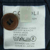 COMOLI コモリ 101-01003 長袖 サファリ シャツ コットン 日本製 ネイビー系【中古】