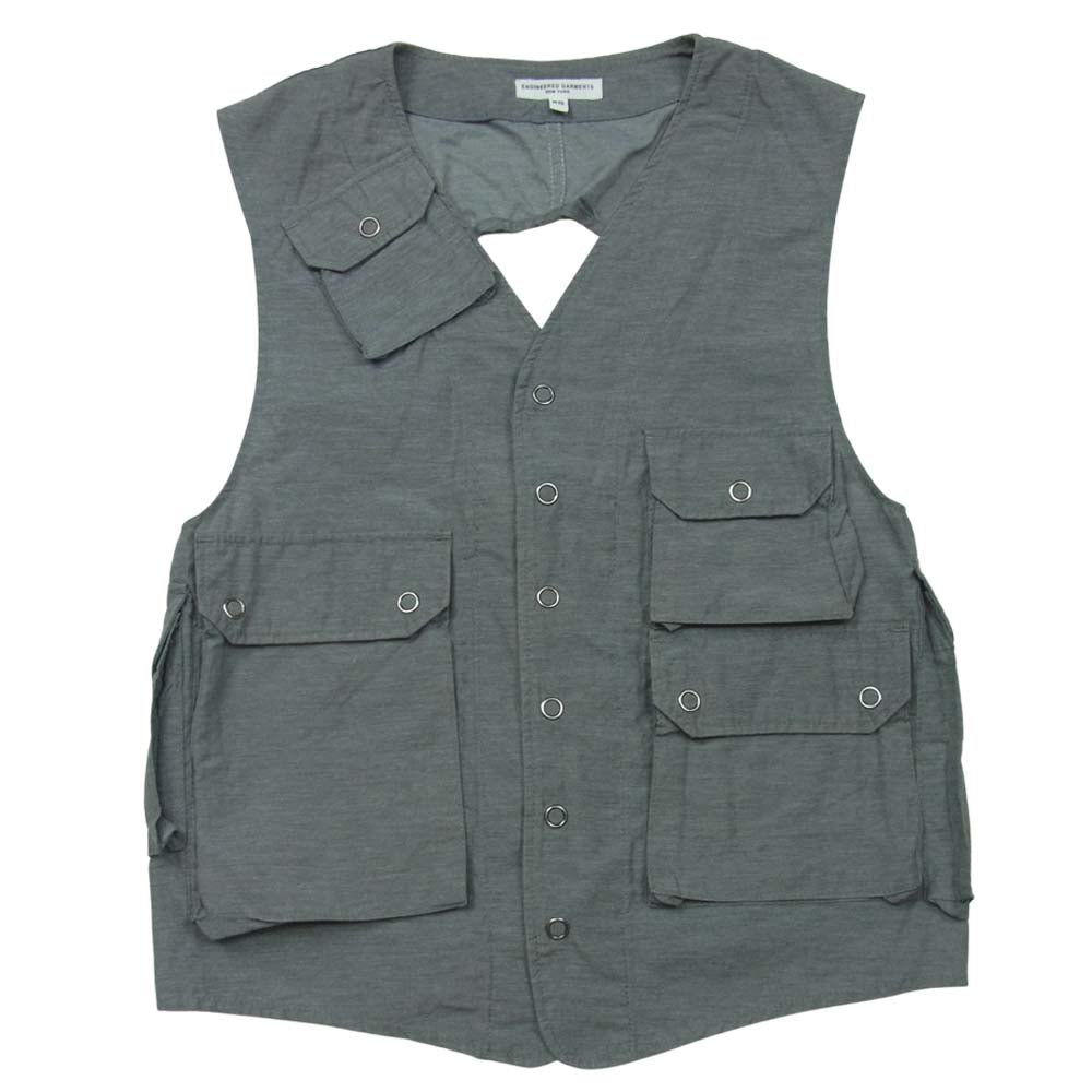 Engineered Garments エンジニアードガーメンツ 17SS C-1 Vest Active cloth アクティブ クロス ベスト グレー系 XS【中古】