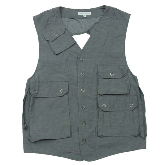 Engineered Garments エンジニアードガーメンツ 17SS C-1 Vest Active cloth アクティブ クロス ベスト グレー系 XS【中古】