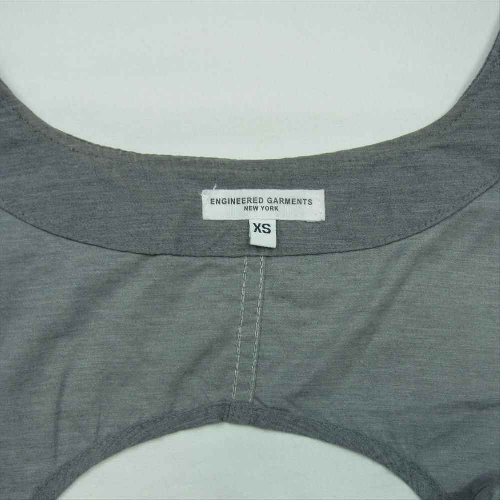 Engineered Garments エンジニアードガーメンツ 17SS C-1 Vest Active cloth アクティブ クロス ベスト グレー系 XS【中古】
