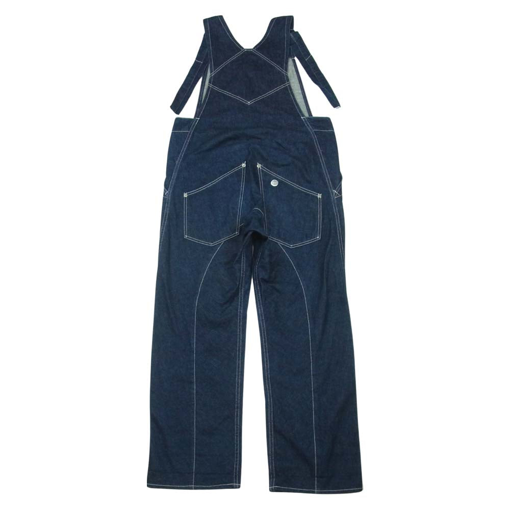 Scye サイ MPP-0233MB BASICS denim overalls salopettes デニム オーバーオール サロペット インディゴブルー系 28【中古】